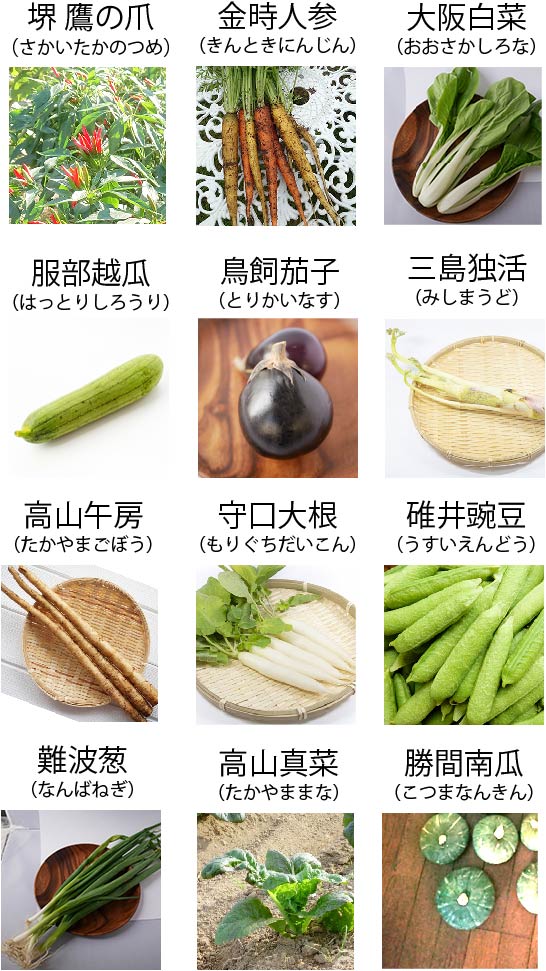 野菜一覧の左側